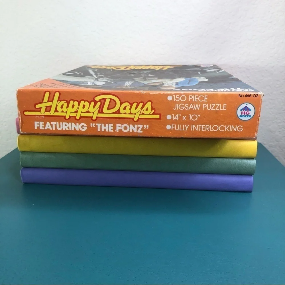Vintage Happy Days Puzzle Jigsaw The Fonz Fonzie Richie Cunningham Potsy